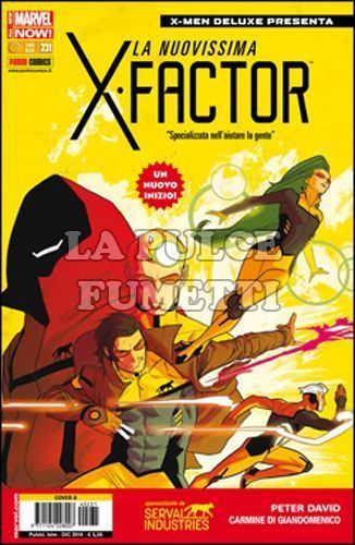 X-MEN DELUXE PRESENTA #   231 - LA NUOVISSIMA X-FACTOR 1 - COVER A - ALL-NEW MARVEL NOW!